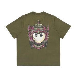 Barong Buckets Military Green Tee