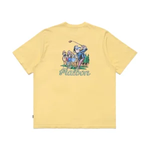 FOUNDERS SS POCKET PALE YELLOW TEE