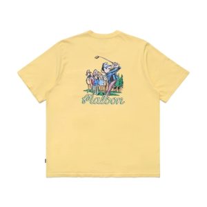 Founders Ss Pocket Pale Yellow Tee