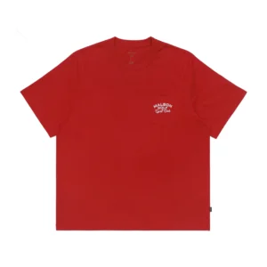 GOLF & CYCLE CYCLING CLUB POCKET RED TEE2