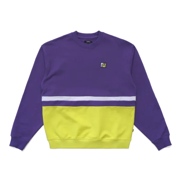 GOLF & SKI PURPLE CREWNECK