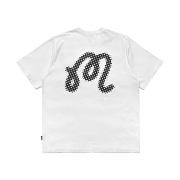 M SCRIPT BLUR TEE2