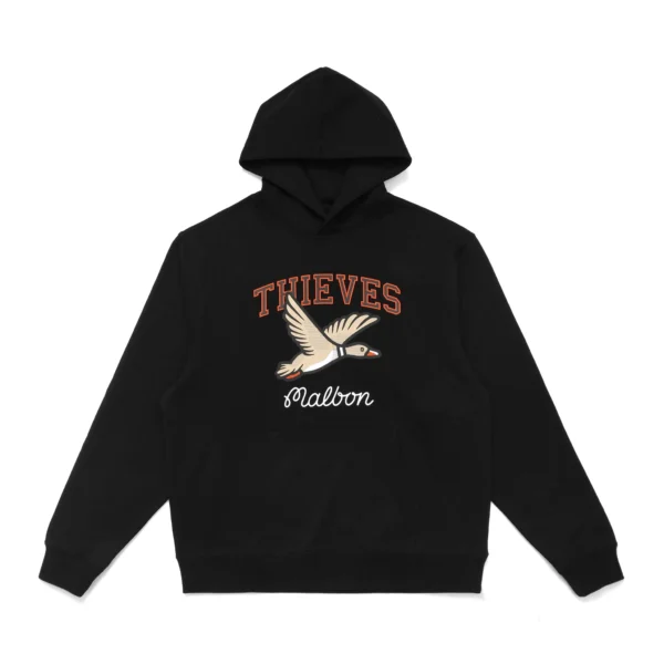 MALBON X 100 THIEVES MALLARD HOODIE