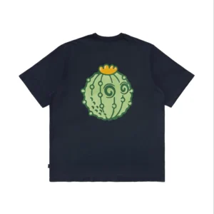 MALBON X WASTE MANAGEMENT CACTI BUCKETS NAVY T-SHIRT2