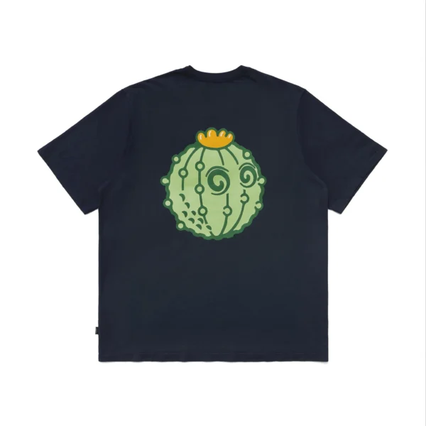 MALBON X WASTE MANAGEMENT CACTI BUCKETS NAVY T-SHIRT2