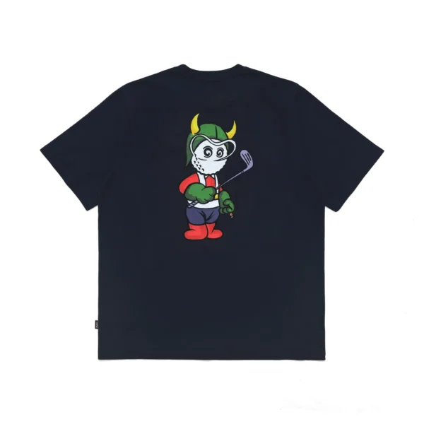 MARTIAN BUCKETS NAVY TEE