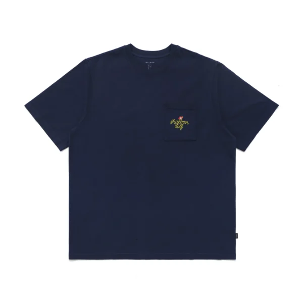 PLAYERS SS POCKET NAVY TEE2