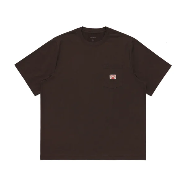 VISTA POCKET BROWN T SHIRT2