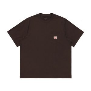 Vista Pocket Brown T Shirt