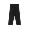 WASHED COTTON TWILL CROPPED CHINO IRON BLACK PANT 2