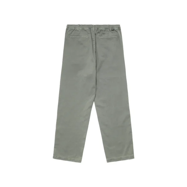 WASHED COTTON TWILL CROPPED CHINO PANT 2