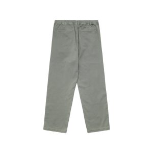 Washed Cotton Twill Cropped Chino Pant1